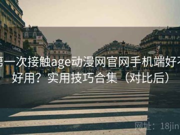 第一次接触age动漫网官网手机端好不好用？实用技巧合集（对比后）
