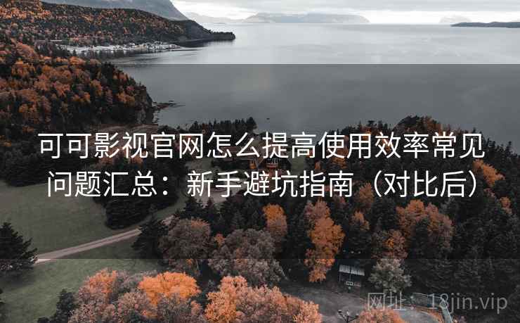 可可影视官网怎么提高使用效率常见问题汇总：新手避坑指南（对比后）