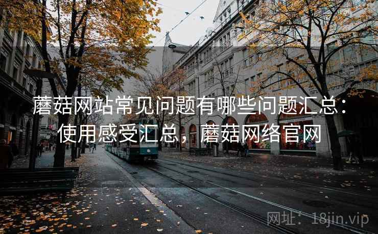 蘑菇网站常见问题有哪些问题汇总：使用感受汇总，蘑菇网络官网