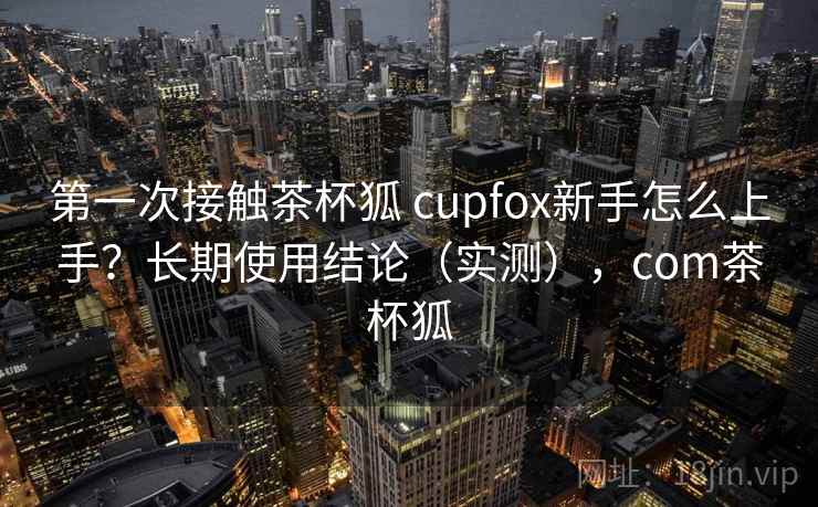 第一次接触茶杯狐 cupfox新手怎么上手？长期使用结论（实测），com茶杯狐