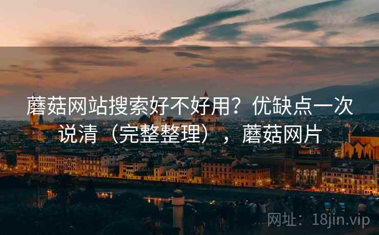 蘑菇网站搜索好不好用？优缺点一次说清（完整整理），蘑菇网片