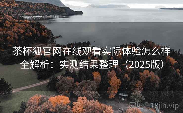 茶杯狐官网在线观看实际体验怎么样全解析:实测结果整理(2025版) 茶杯狐官网在线观看实际体验怎么样全解析:实测结果整理(2025版)