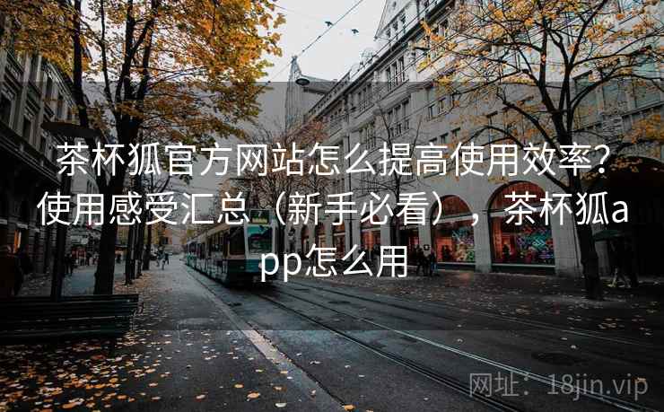 茶杯狐官方网站怎么提高使用效率？使用感受汇总（新手必看），茶杯狐app怎么用