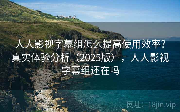 人人影视字幕组怎么提高使用效率？真实体验分析（2025版），人人影视字幕组还在吗